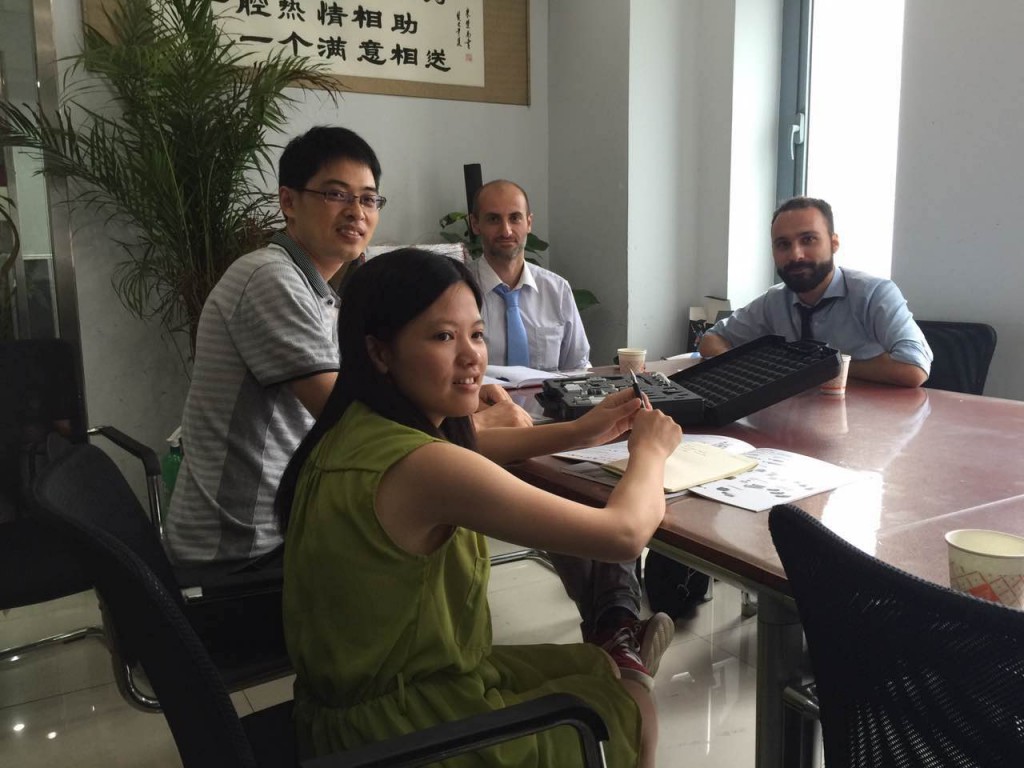 意大利AIGNEP工廠負責人matteo pomelli蒞臨我司